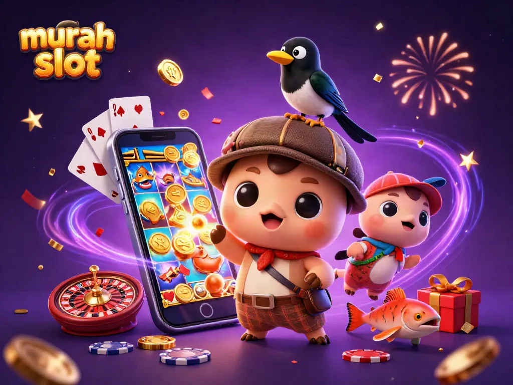 Mainkan murah slot sambil menikmati keseruan kartun Nessie dan teman-temannya di kasino.