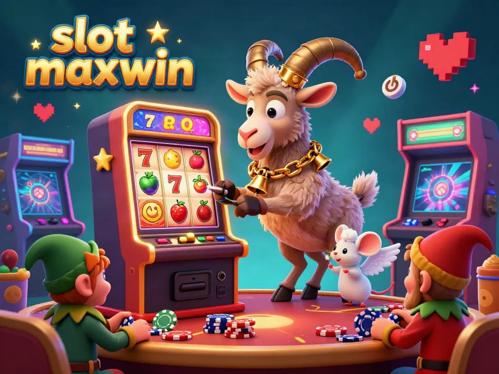 Engage with slot maxwin as festive Krampus and naughty gremlins liven up a chaotic casino.