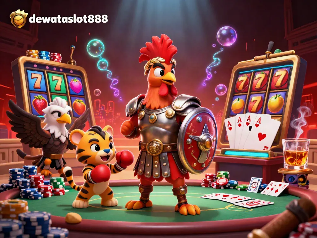 Mengunjungi dewataslot888 untuk pengalaman bermain game slot dan poker terbaik dengan karakter menarik.
