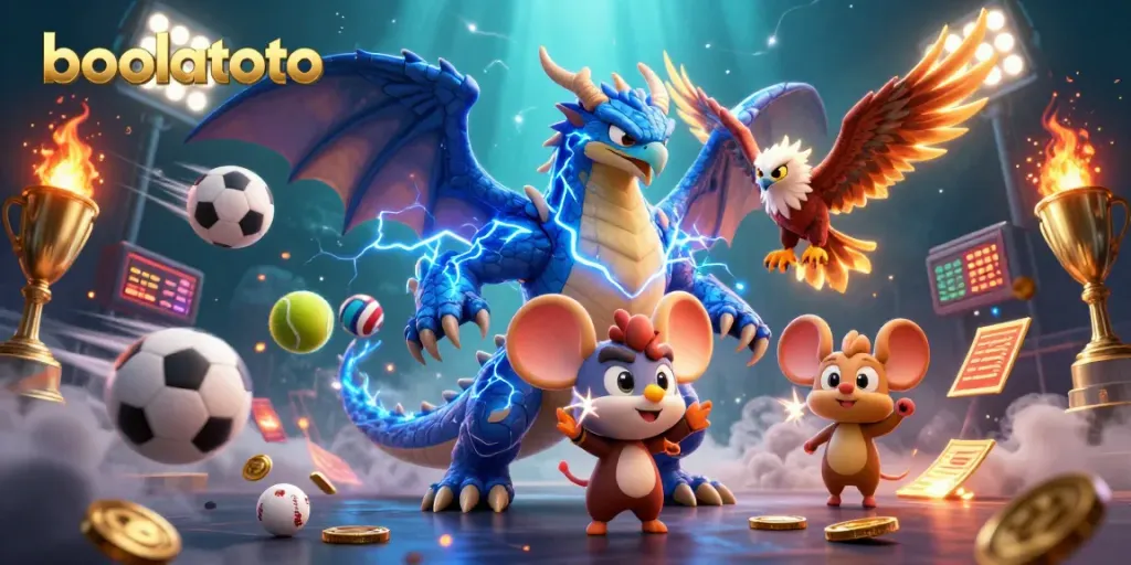 Engage with bolatoto as players tackle dynamic sports betting possibilities enhanced by colorful 3D characters.