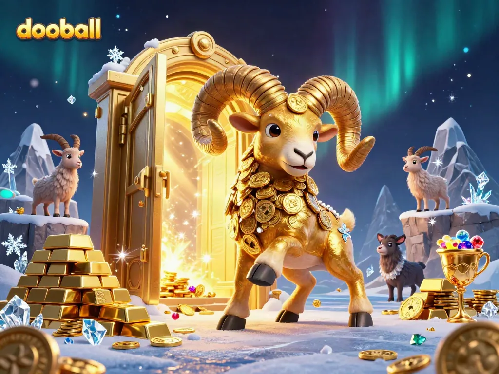 Experience thrilling moments with dooball, capturing high-energy gameplay surrounded by rich casino treasures.