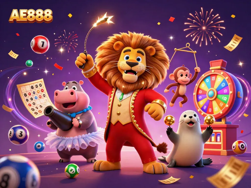 Experience thrilling wins with AE888 in a dynamic casino adventure featuring vibrant game elements.