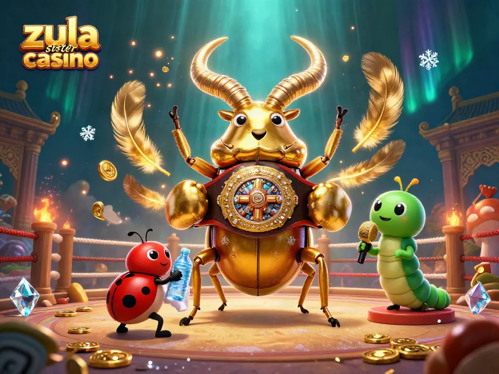 Try your luck with Zula sister casino games featuring a vibrant 3D scene of unique characters.
