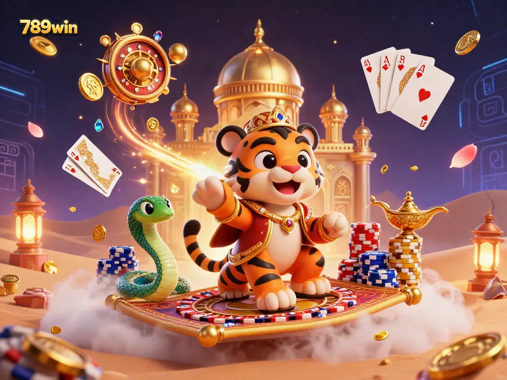 Experience stunning wins with 789win amid cascading coins and colorful poker chips.