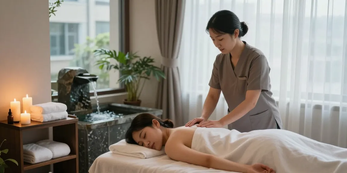 Experience a rejuvenating 양천구출장마사지 in a tranquil spa setting.