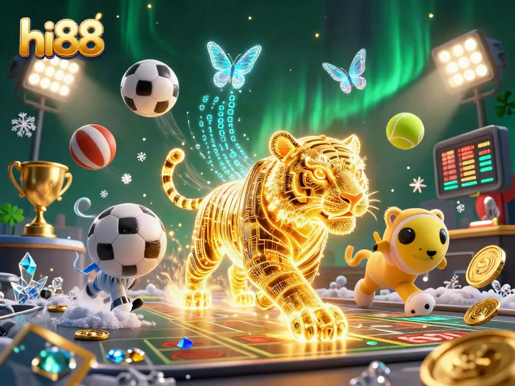 Join the excitement at hi88 with a dazzling digital casino world and vibrant sports elements.