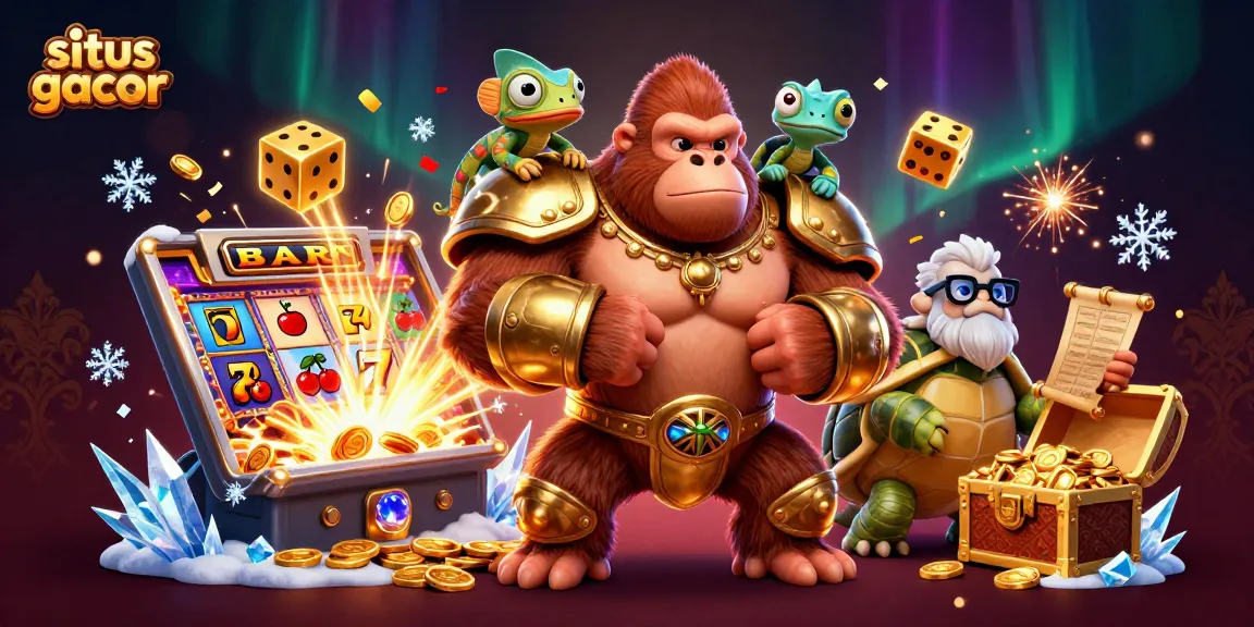 Raih kemenangan besar di situs gacor dengan simbol slot yang menari dan petualangan seru.